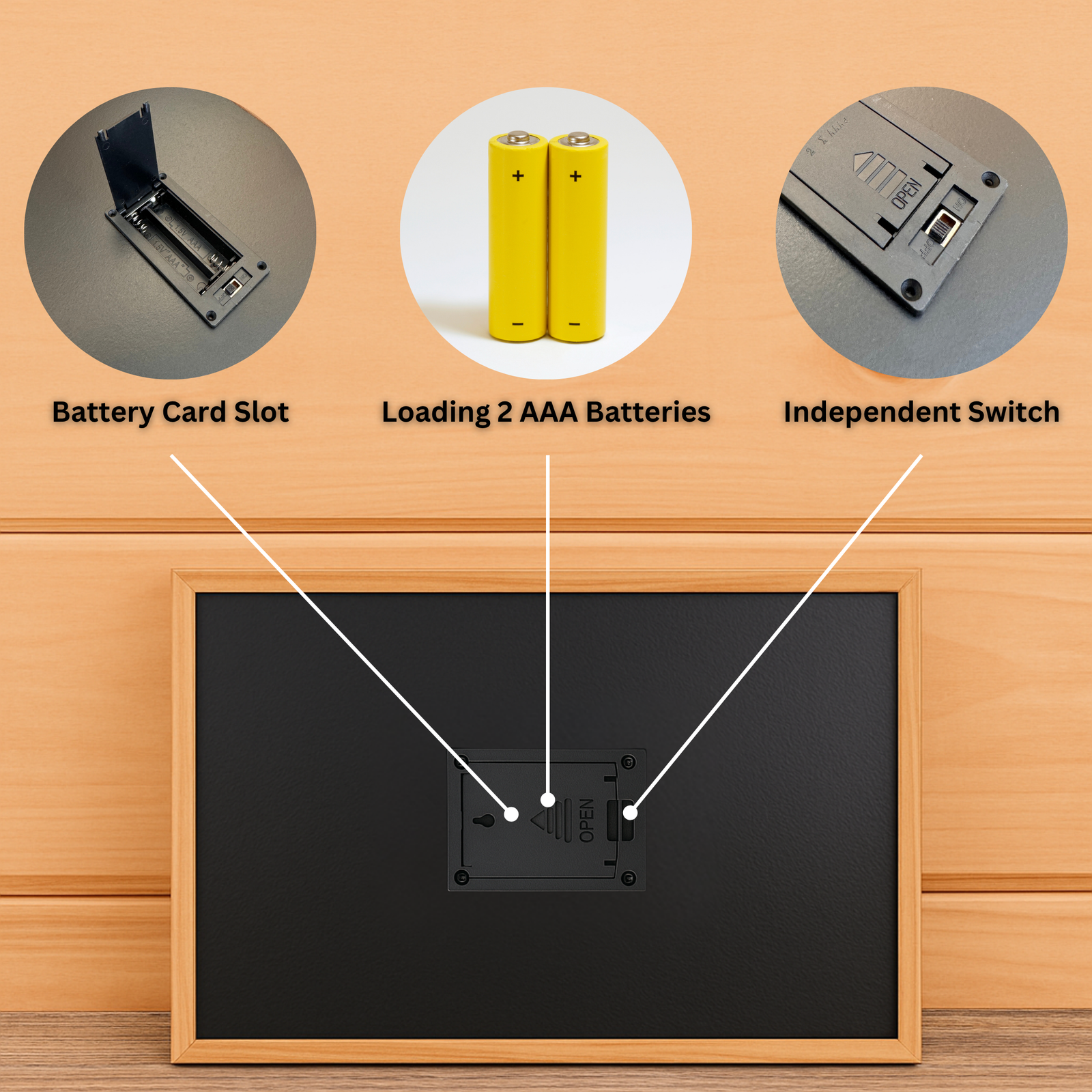 Baseball Coach Light Up Picture Frame