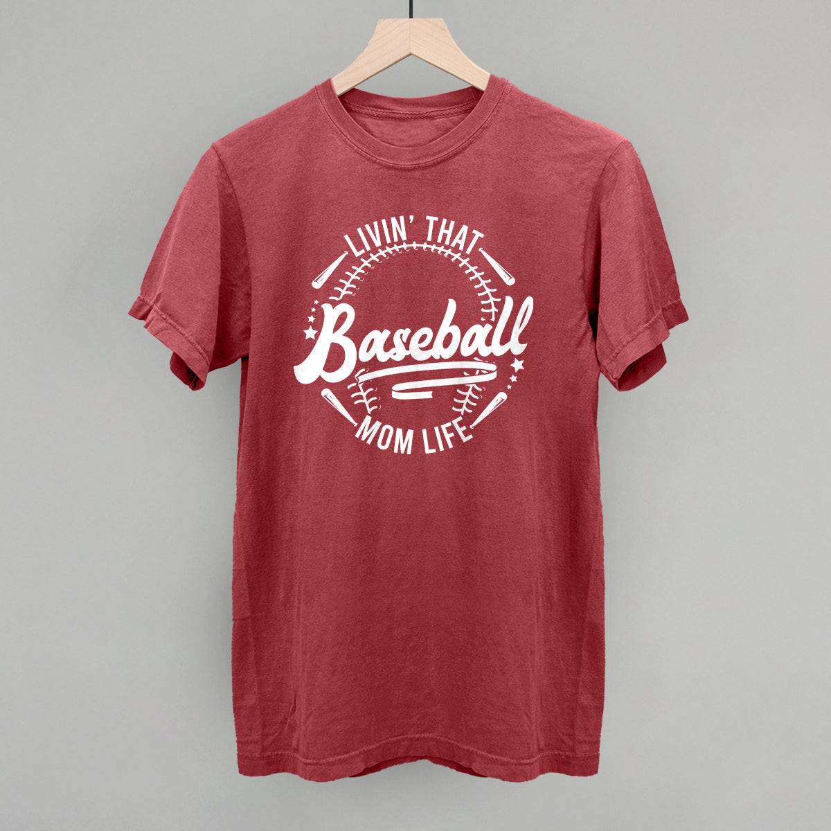 Baseball Mom Life Tee Shirt