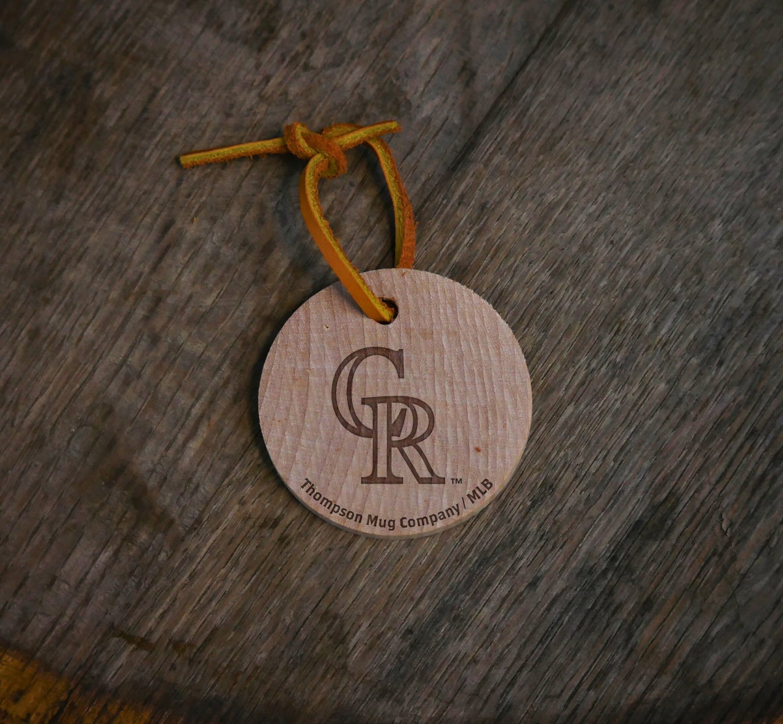 MLB Bat Slice Ornament