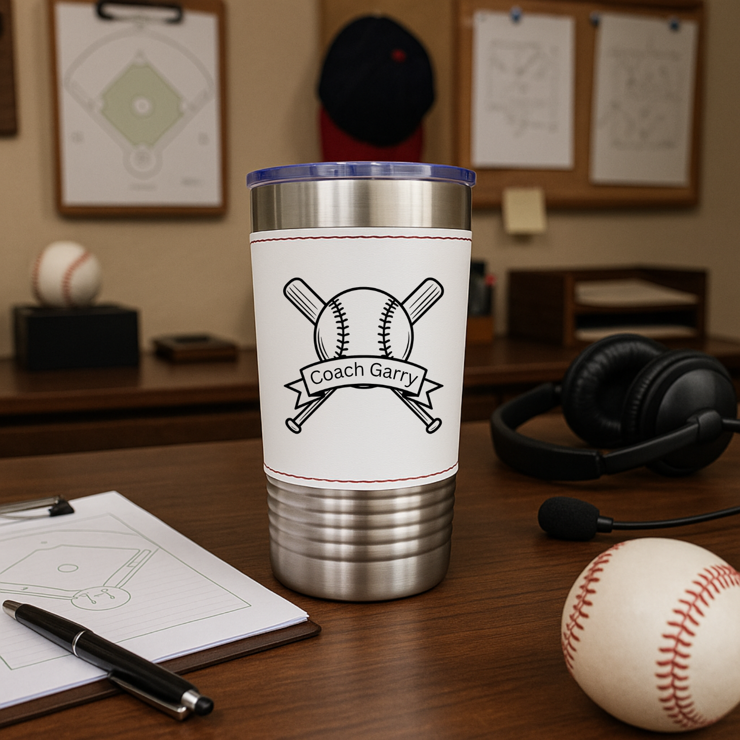 All-Star Coach's Personalized Tumbler