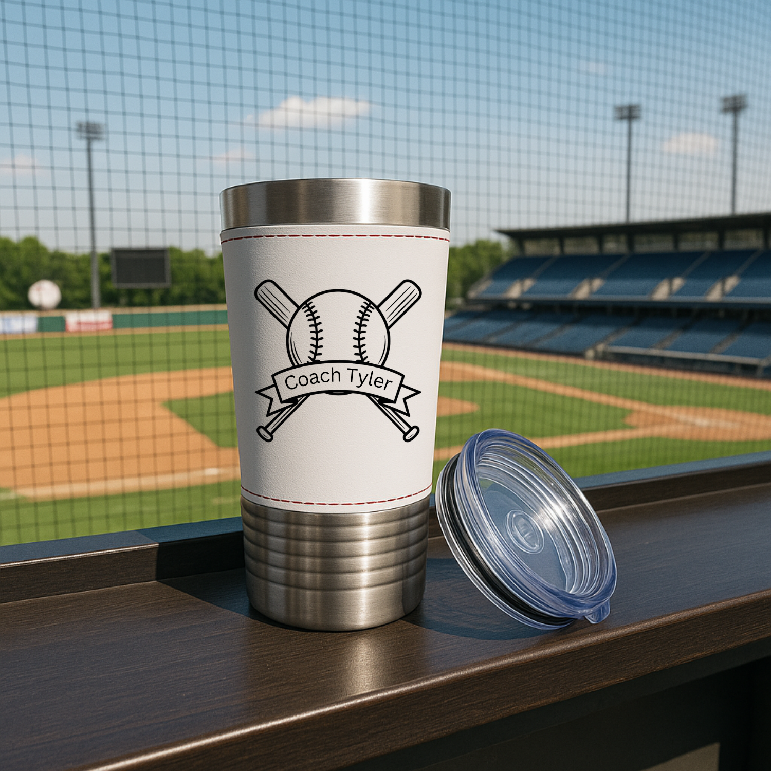 All-Star Coach's Personalized Tumbler