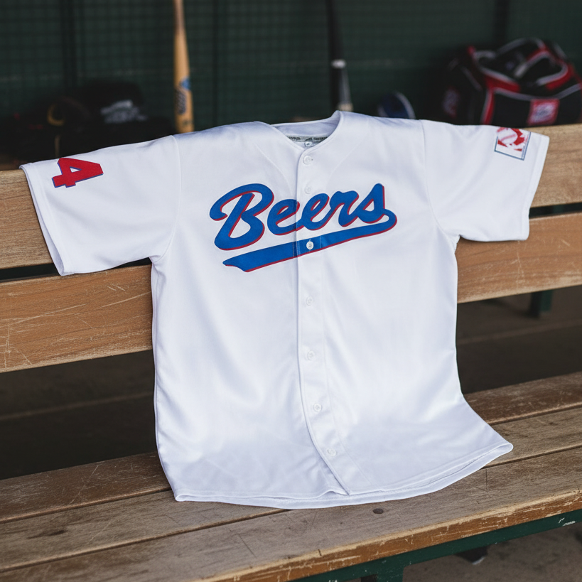 baseketball beers jersey