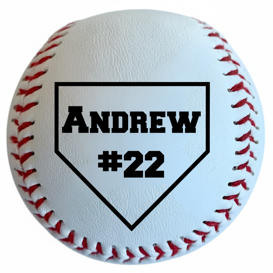 Home Plate Custom Ball