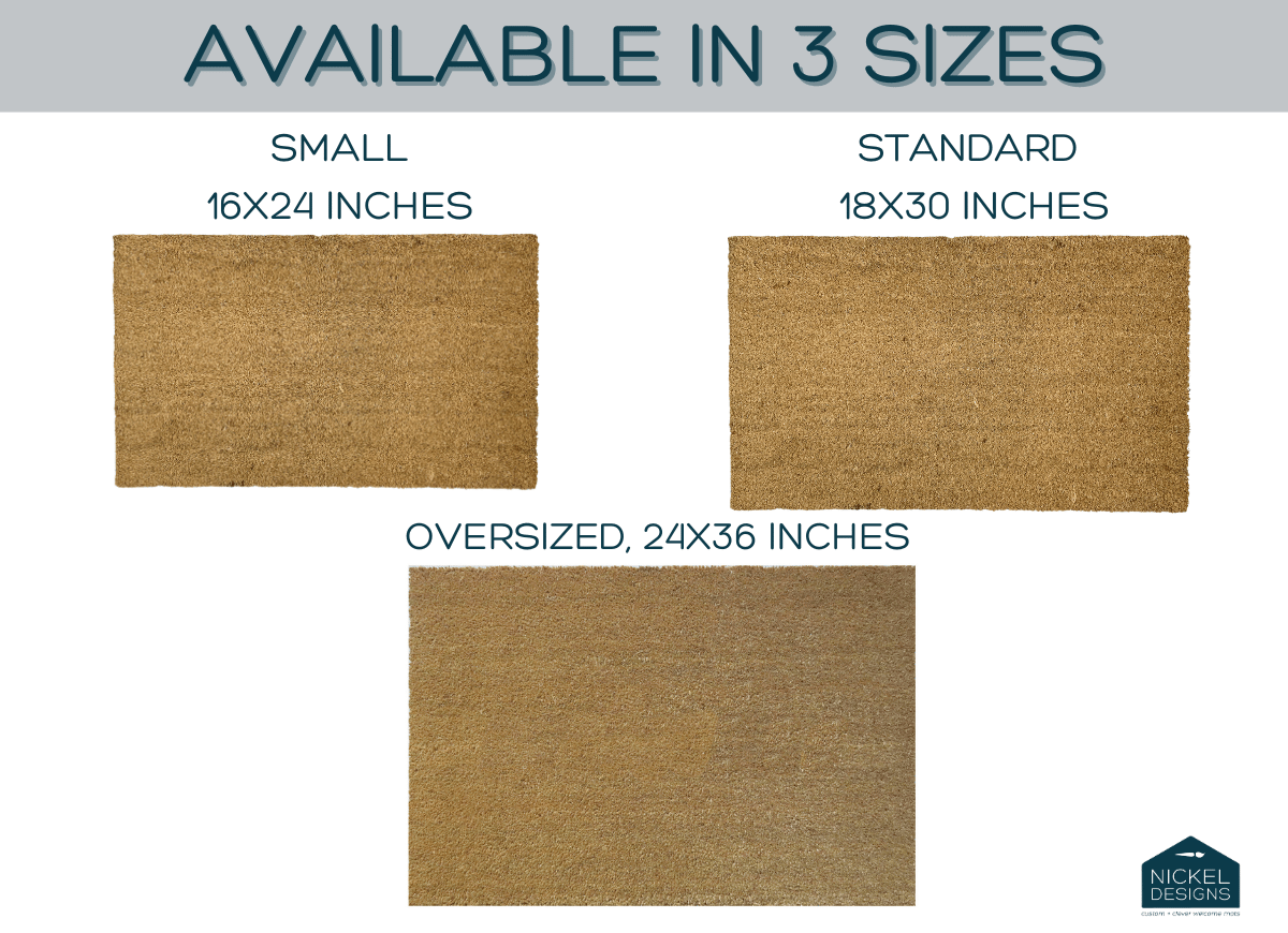 Coach is Always Right baseball doormat with bold lettering on coir mat, perfect for front porches and coach gifts