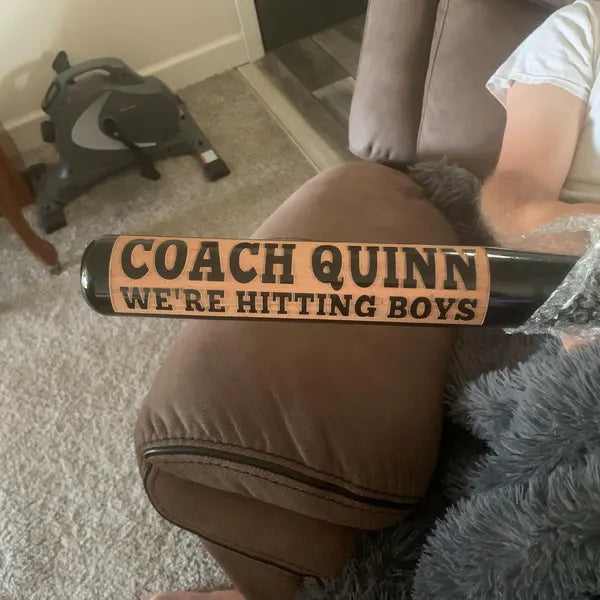 Personalized Senior Night Baseball Bat Gift