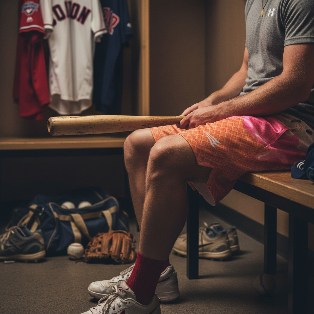 Ice Cream Mesh Lifestyle Baseball Shorts