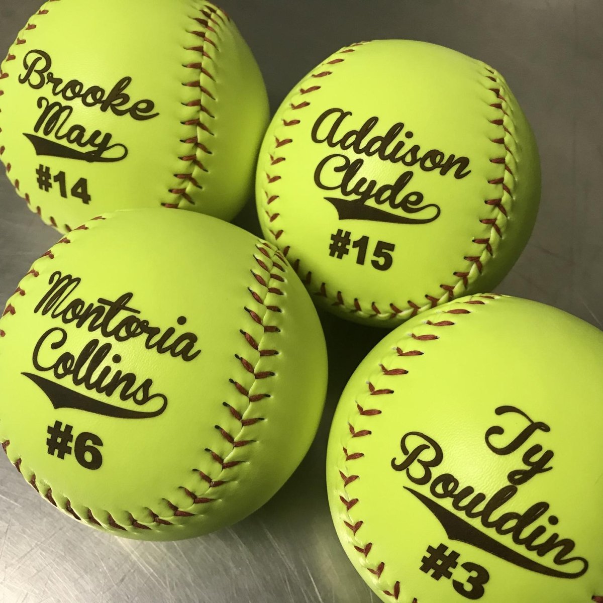 Unique Personalized Personalized Softball Customized Gifts for Men by Groovy Guy