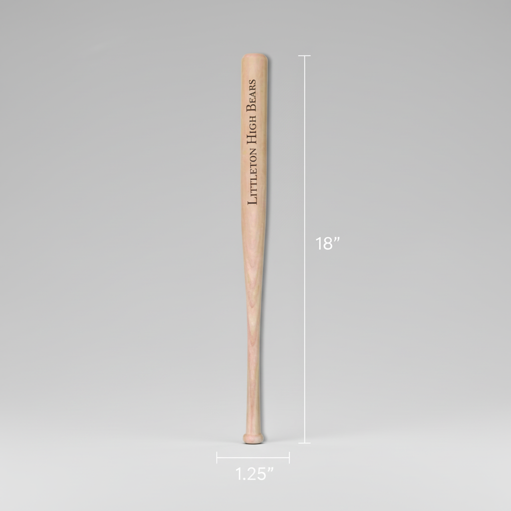Engraved Wooden Mini Bat