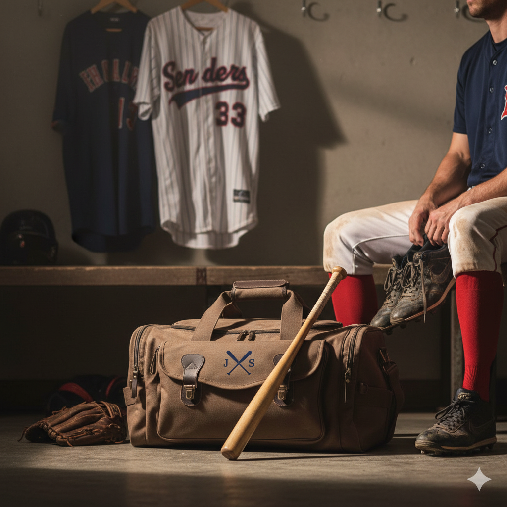 Senior Baseball Gift Personalized Duffle Bag