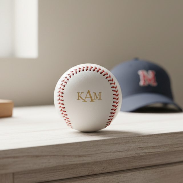 Strike Out Personalized Rawlings Baseball