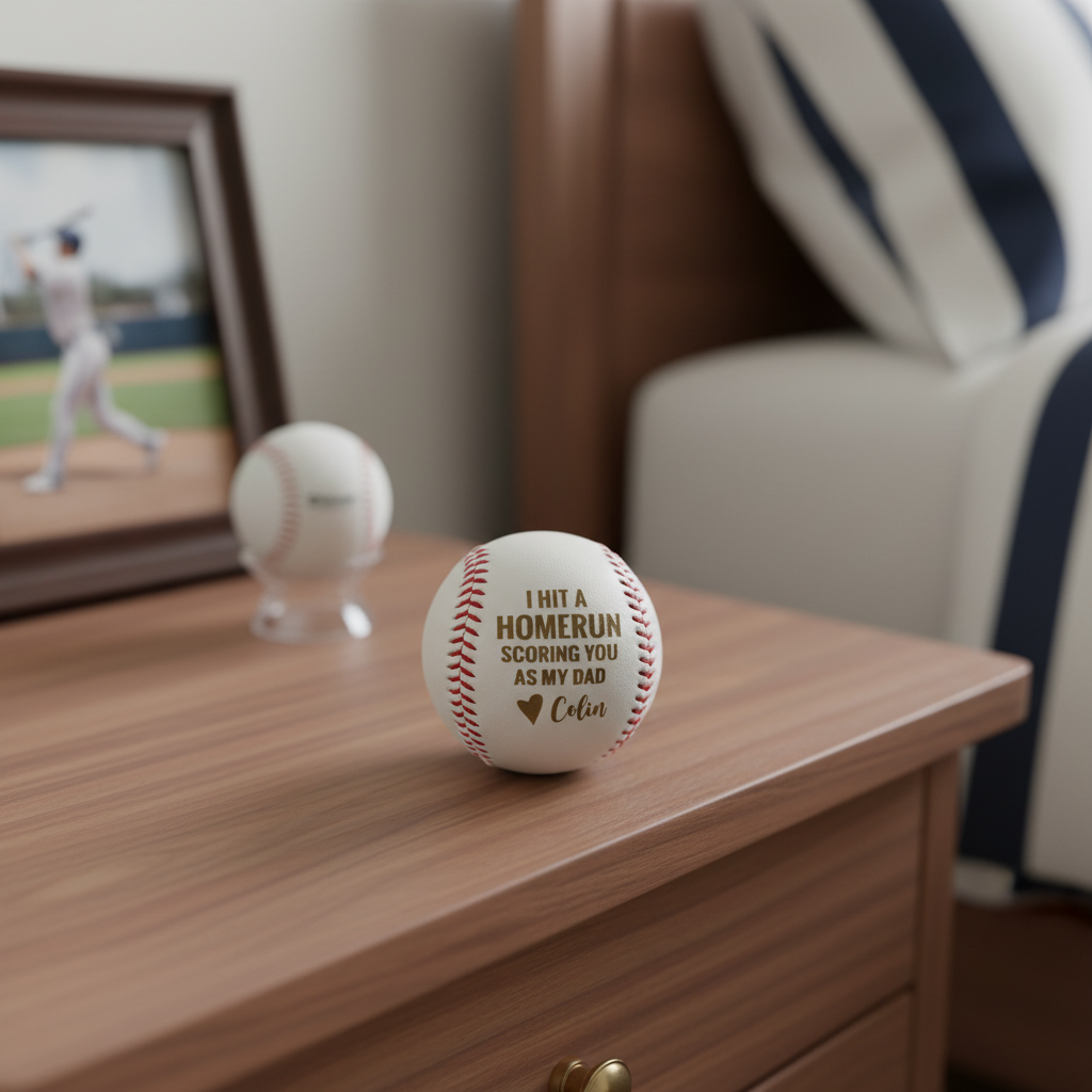 Dad's Special Baseball Memento