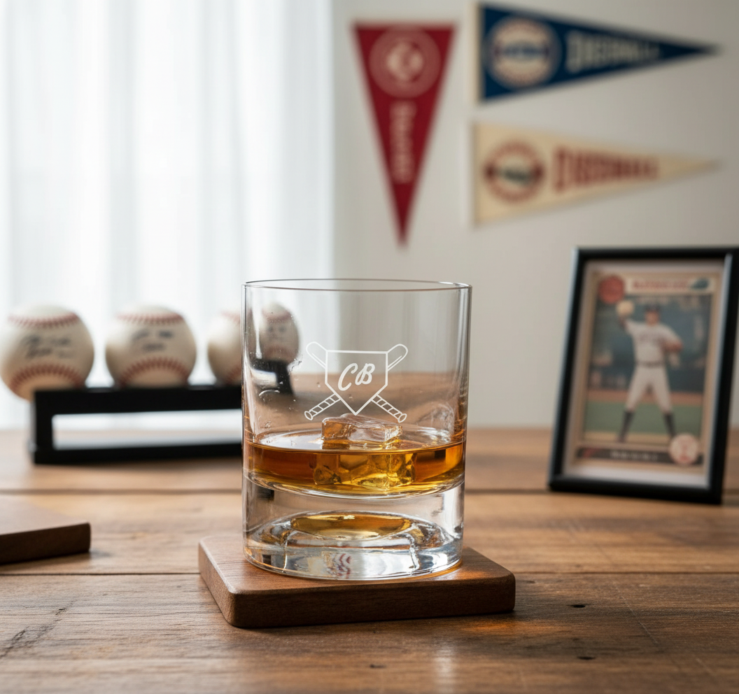 Personalized Baseball Bat Decanter