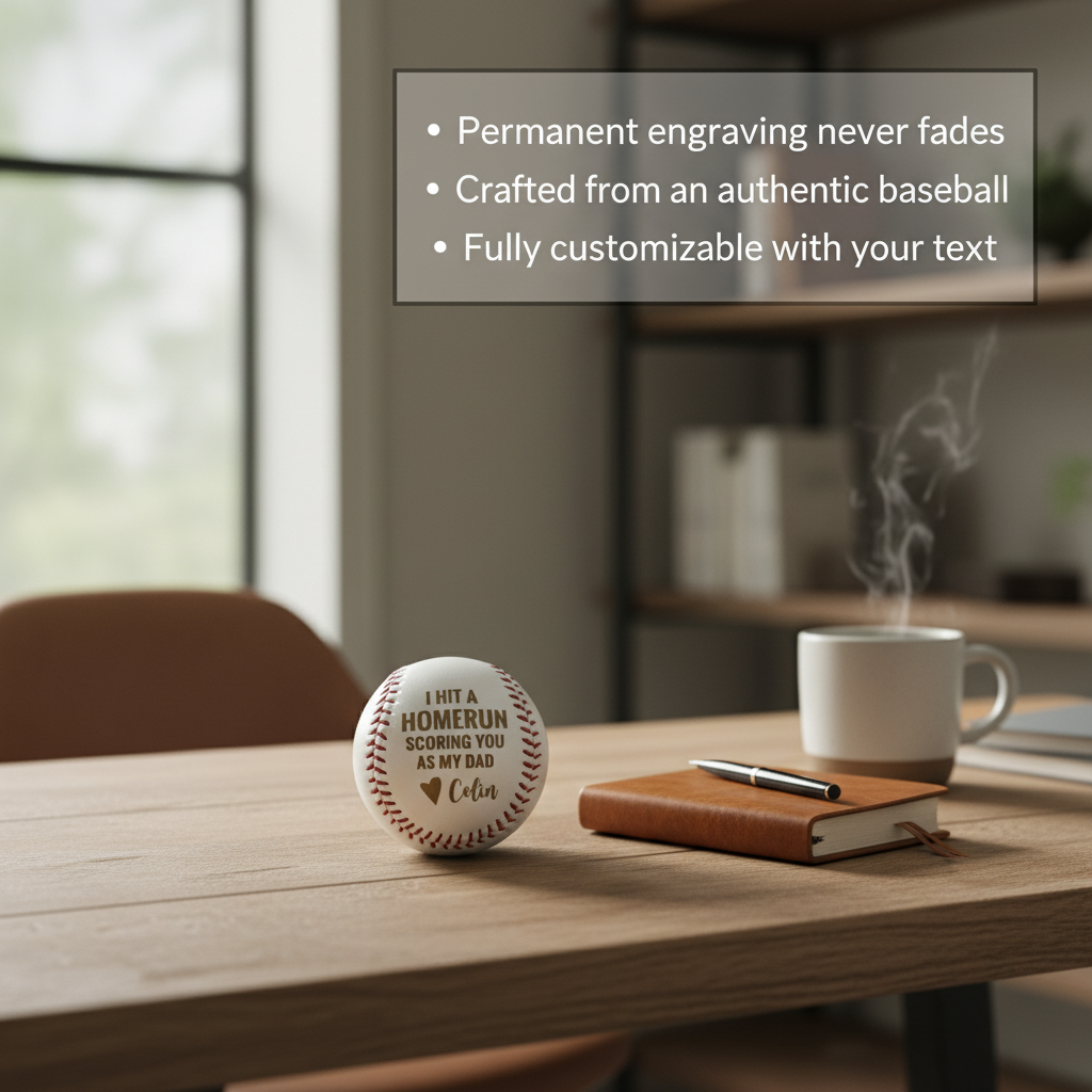 Dad's Special Baseball Memento