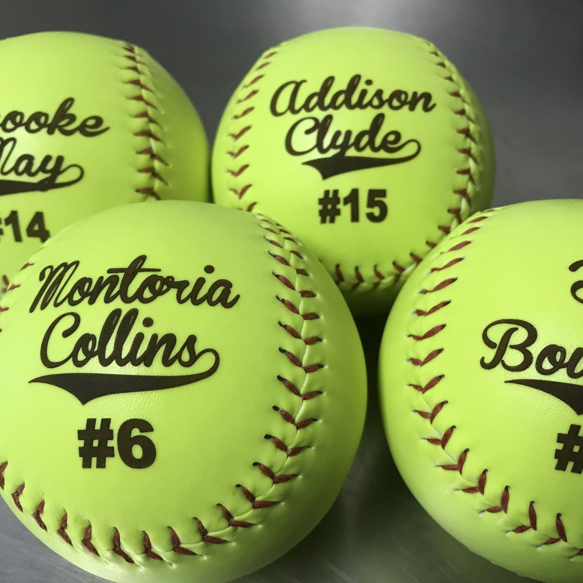 Unique Personalized Personalized Softball Customized Gifts for Men by Groovy Guy