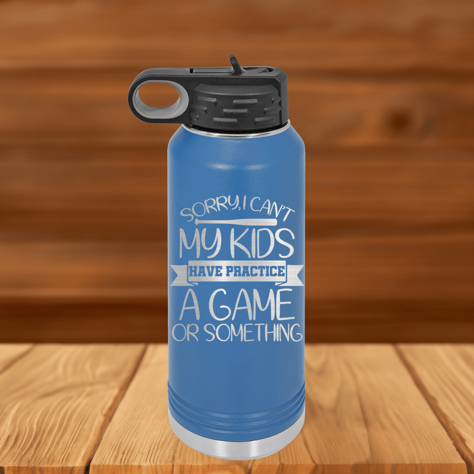 Busy Ballpark Nights 32 Oz Water Bottle