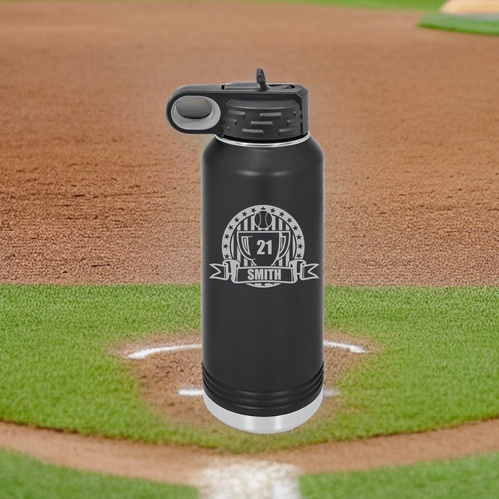 Baseball Water Bottle