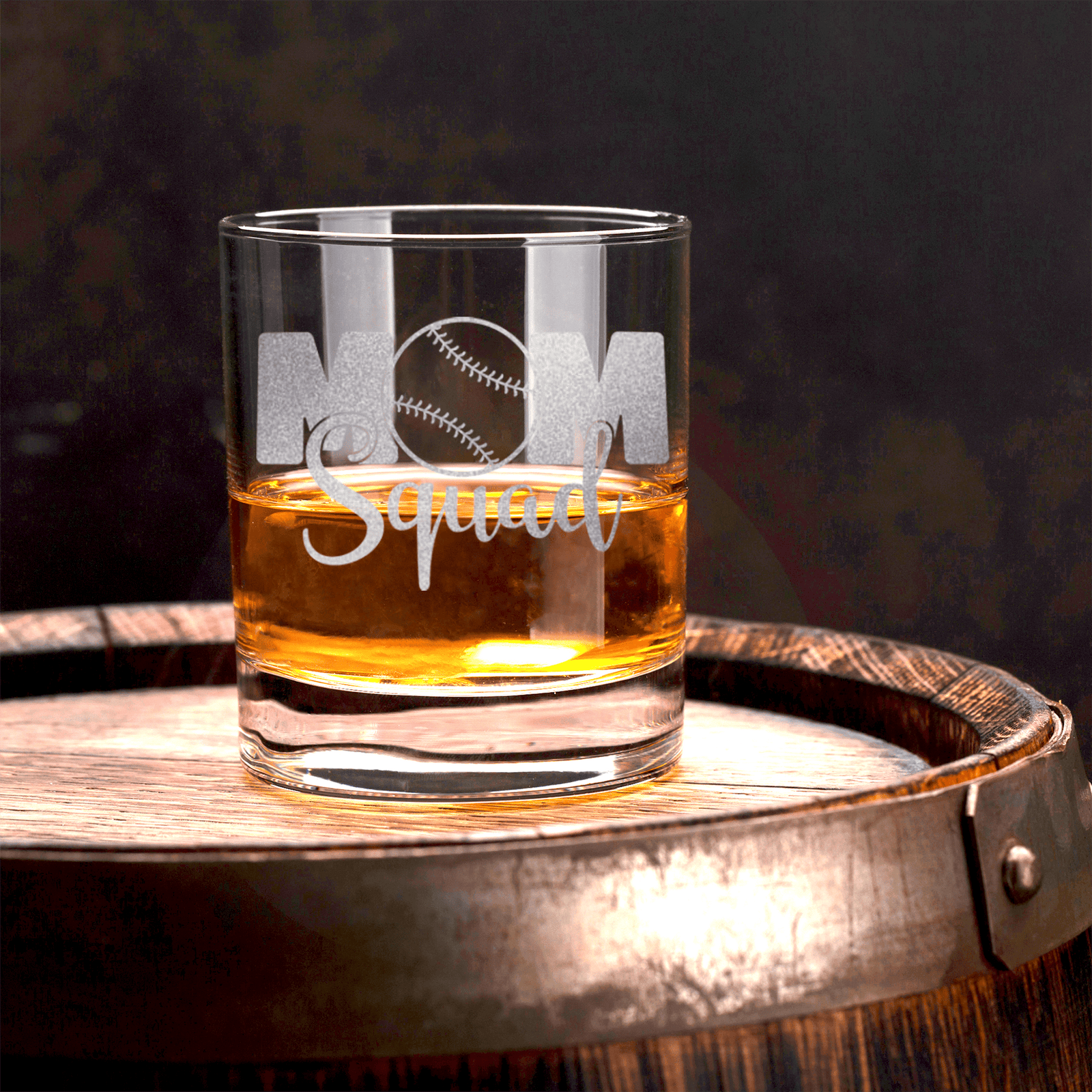 Mothers Of The Mound Whiskey Glass
