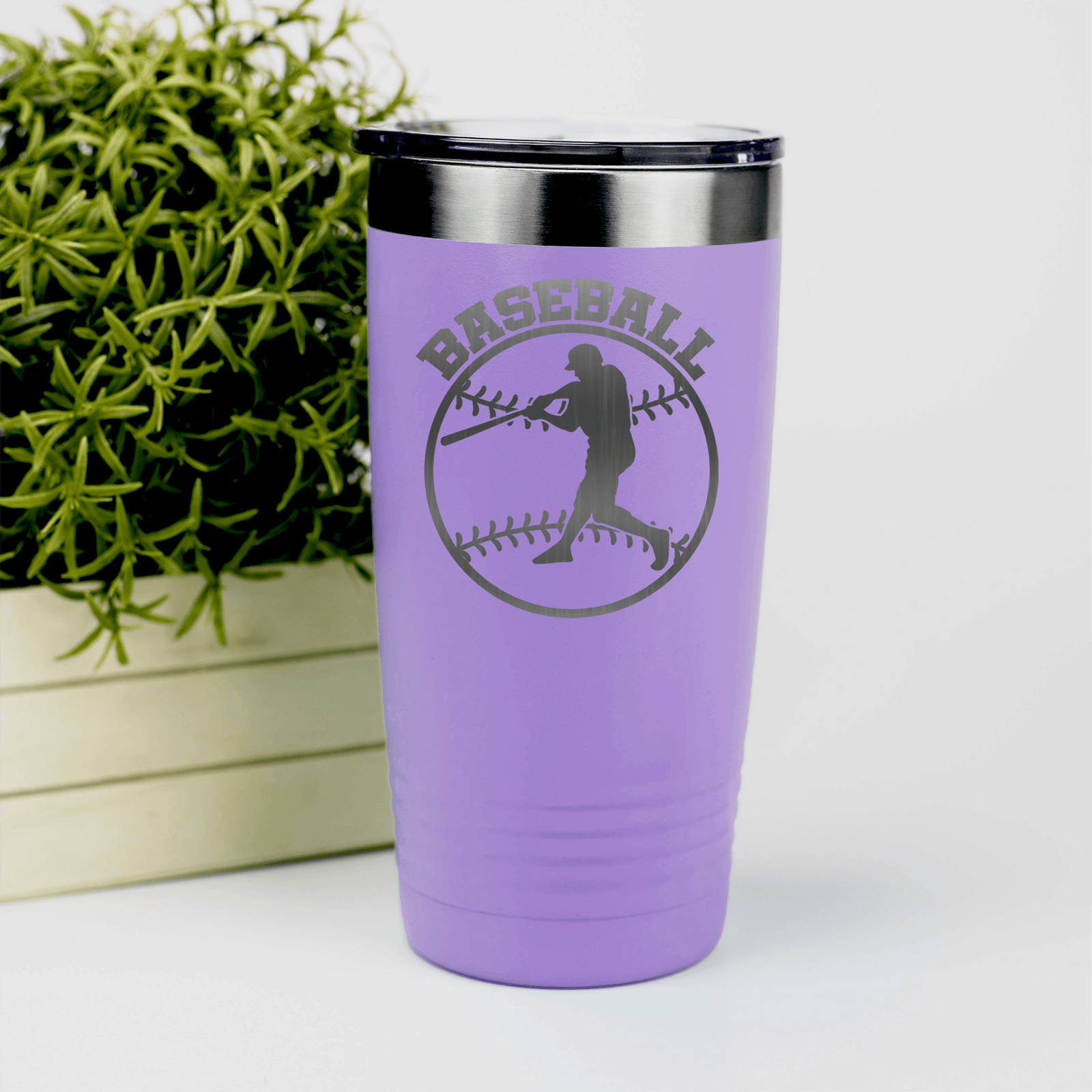Light Purple baseball tumbler Player Spotlight