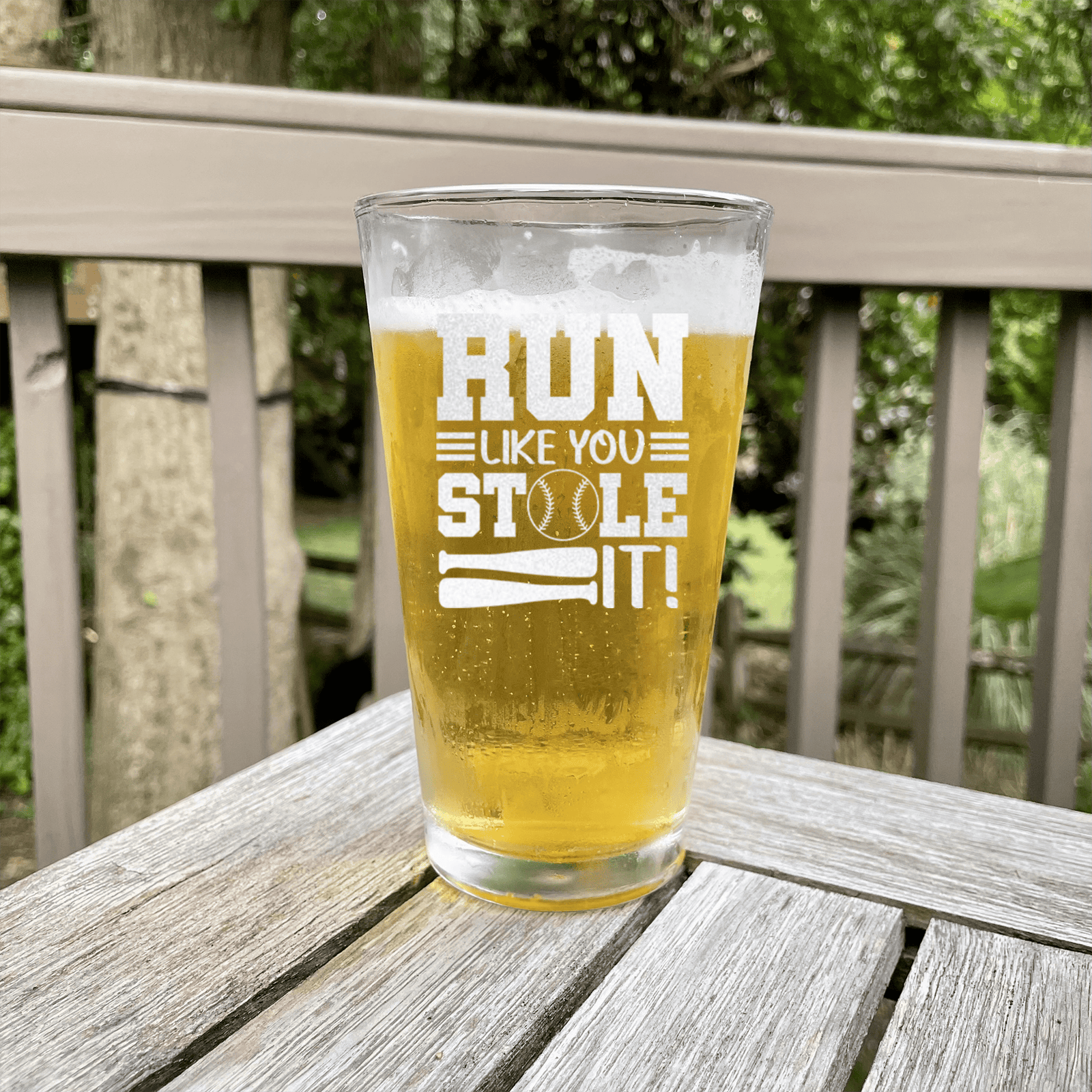 Swift Baserunner Pint Glass