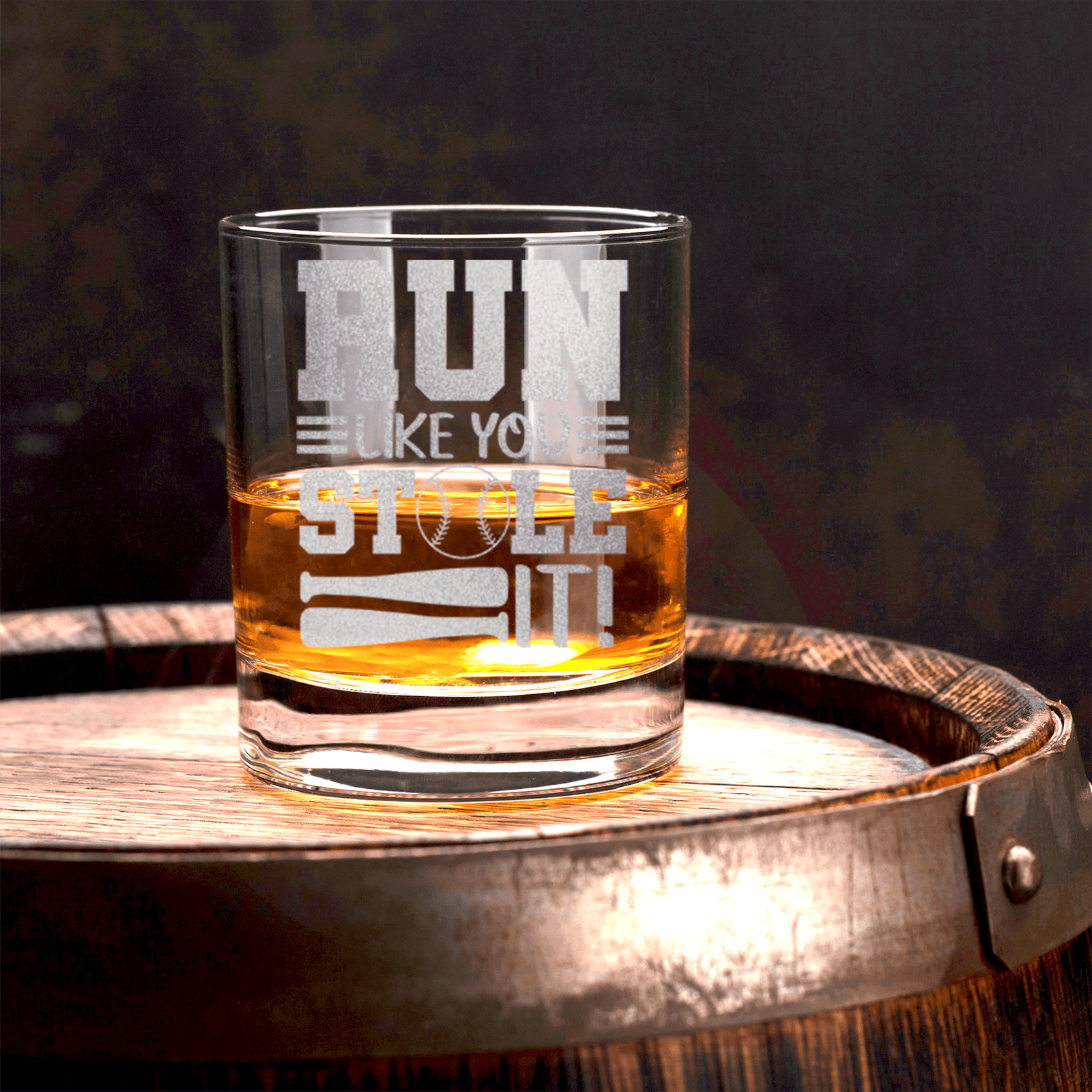 Swift Baserunner Whiskey Glass