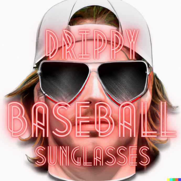Drippy Baseball Sunglasses for the Trendy Player