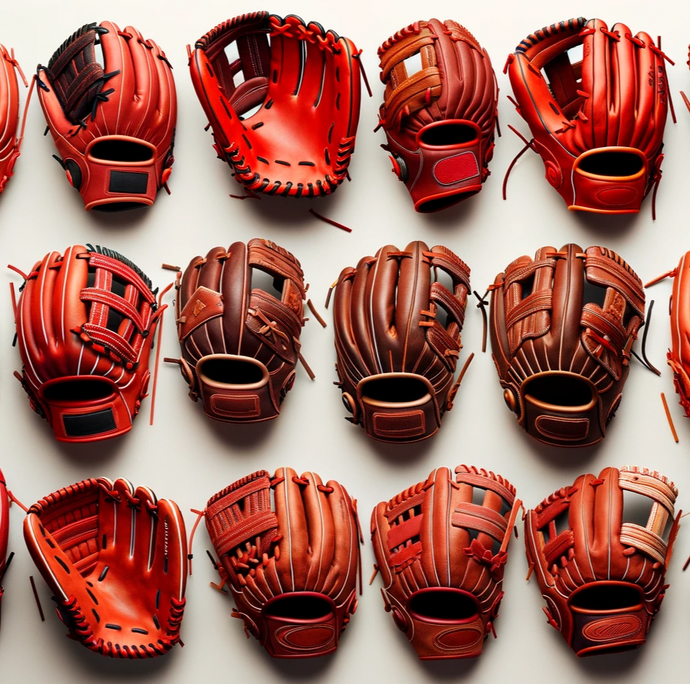 26 Drippy Red Baseball Gloves in 2024