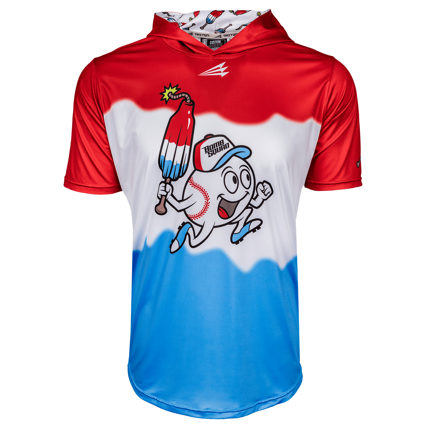 Bomb Squad Pop Baseball Hoodie