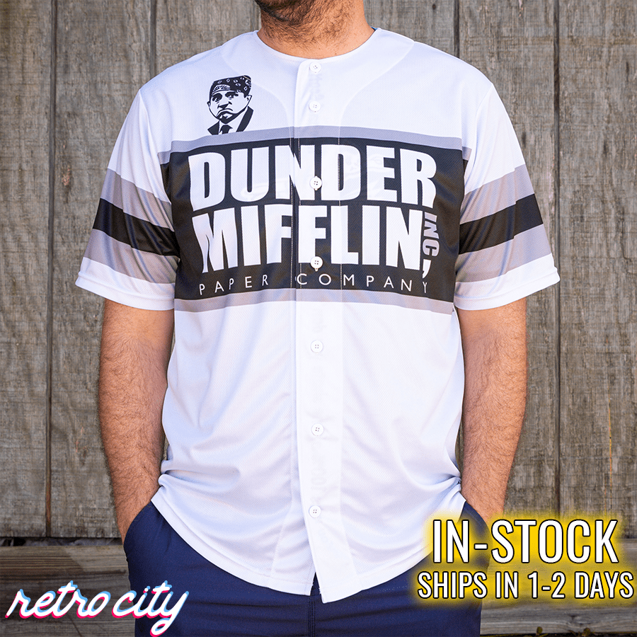 Dunder Mifflin The Office Baseball Jersey