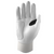 Jax White Pro Cuff Batting Gloves