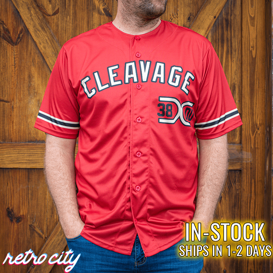 Married With Children &quot;Cleavage&quot; Baseball Jersey *IN-STOCK*