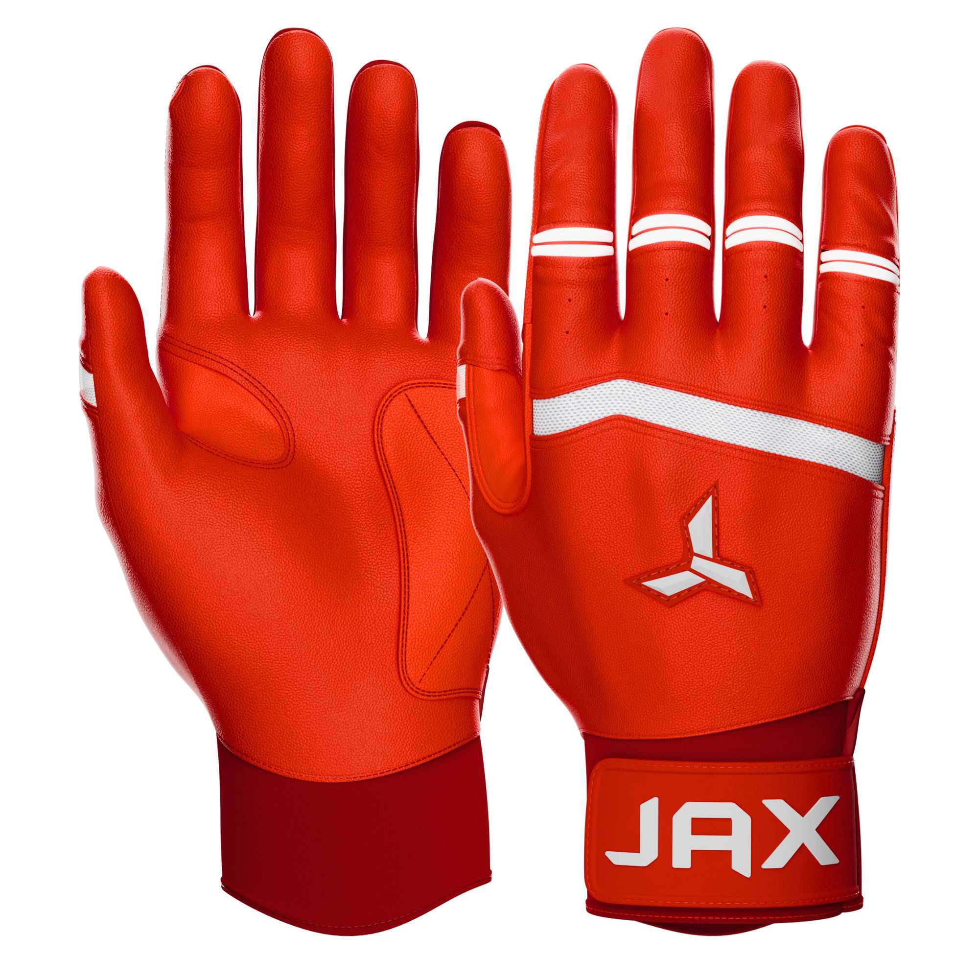 Jax Cherry Red Pro Cuff Batting Gloves