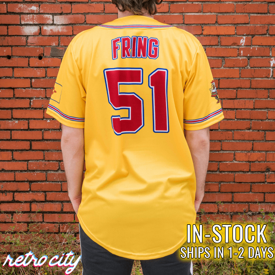 Los Pollos Hermanos Gus Fring Full-Button Baseball Jersey *IN-STOCK*