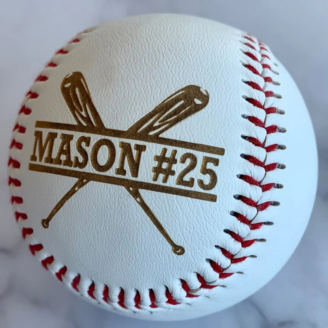Custom Engraved Baseball Keepsake