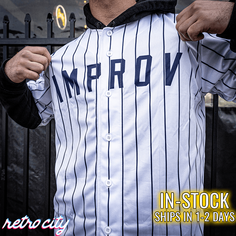 Jerry Seinfeld Improv Baseball Jersey