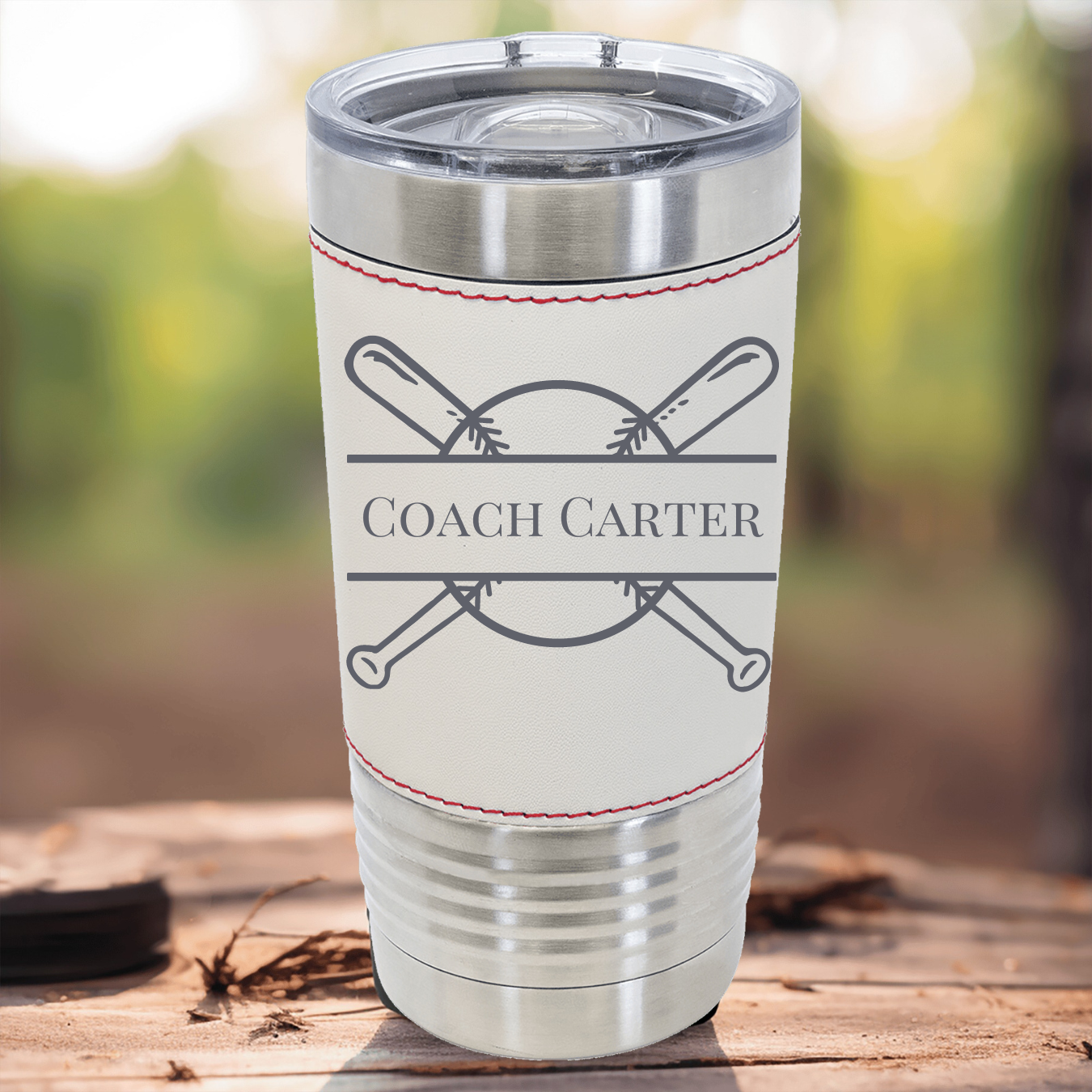 Baseball Lover's Personalized Tumbler
