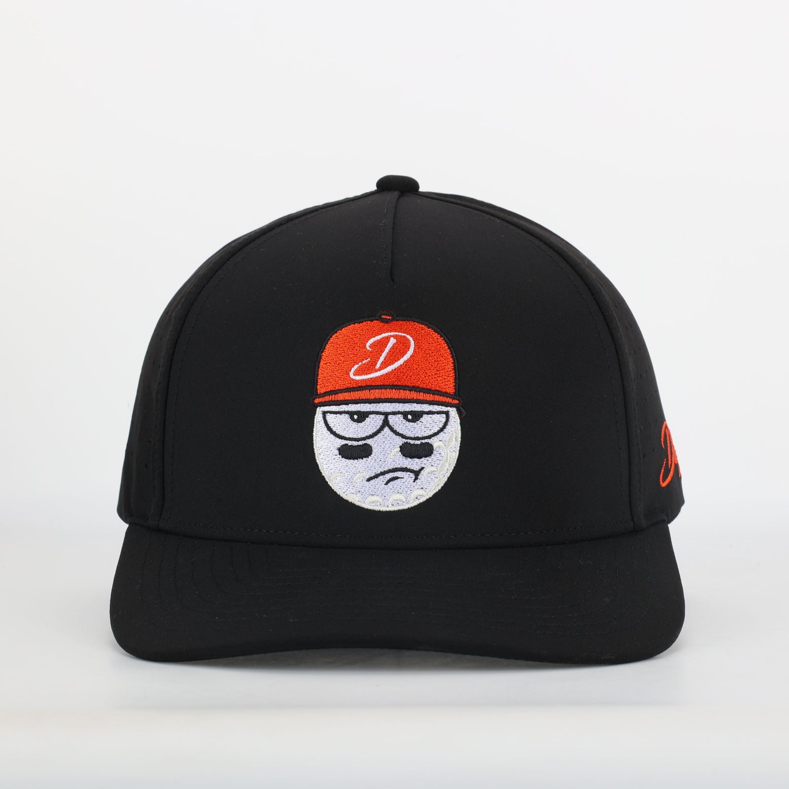 Mashed Tators mascot snapback hat with adjustable closure, polyester spandex blend.