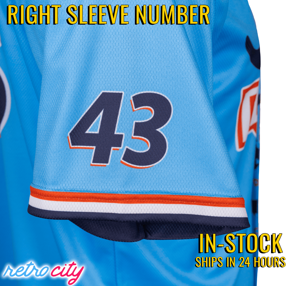 Dinoco Strip The King Weathers Full Button Baseball Fan Jersey