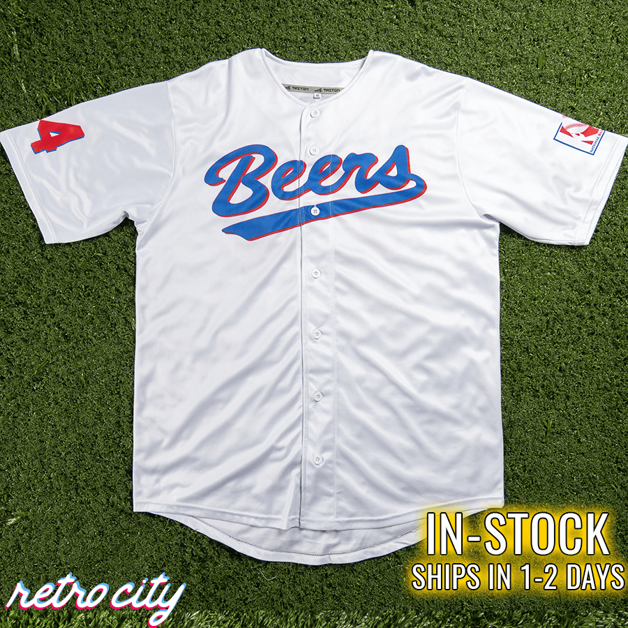 BASEketball Joe Airman Cooper Beers Custom Baseball Jersey