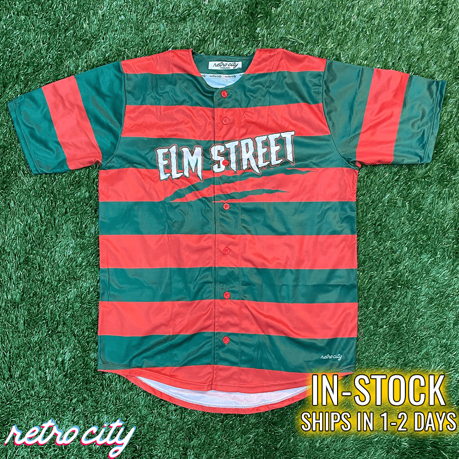 Elm Street Sweet Dreams Custom Baseball Jersey