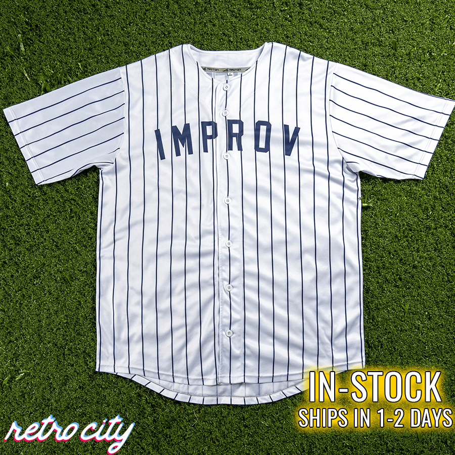 Jerry Seinfeld Improv Baseball Jersey