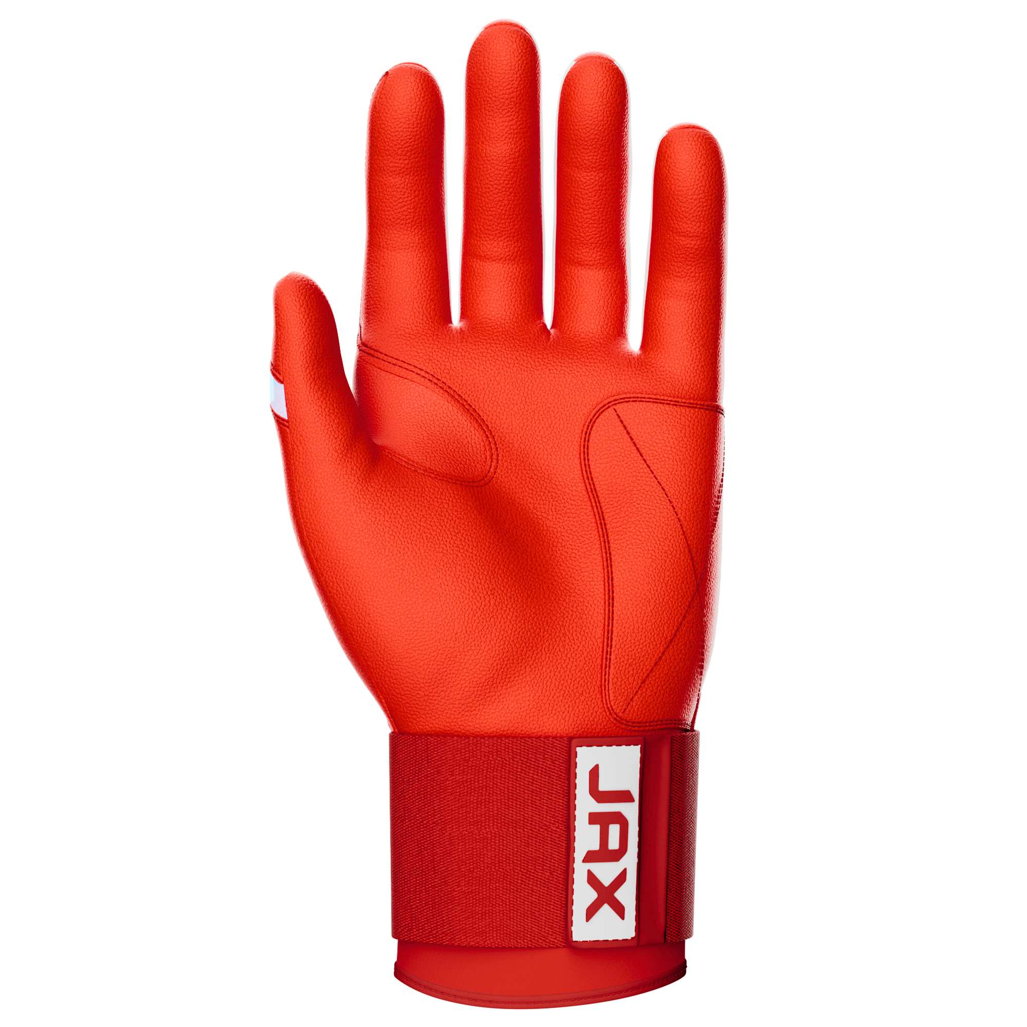 Jax Cherry Red Cuff Batting Gloves