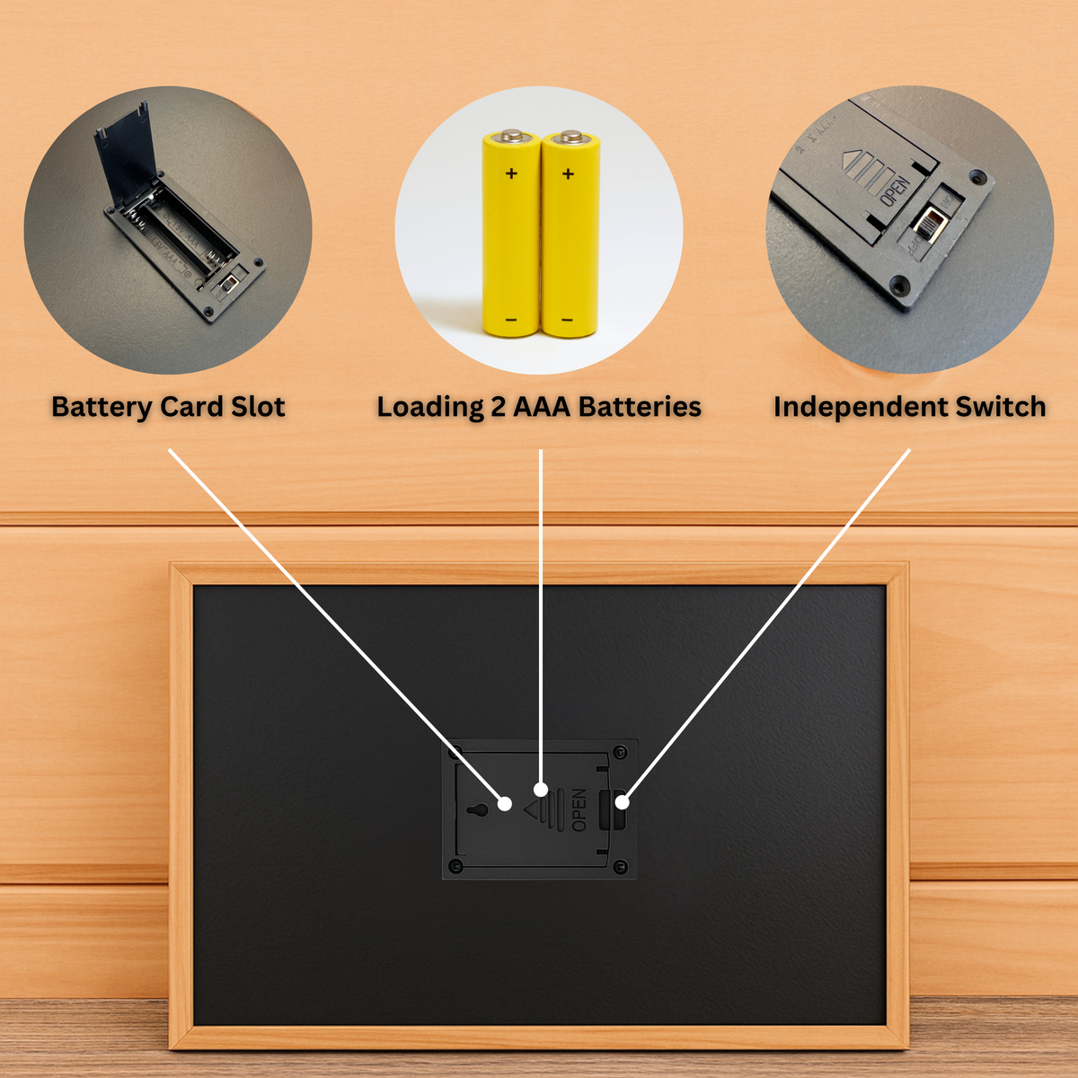 Baseball Coach Light Up Picture Frame