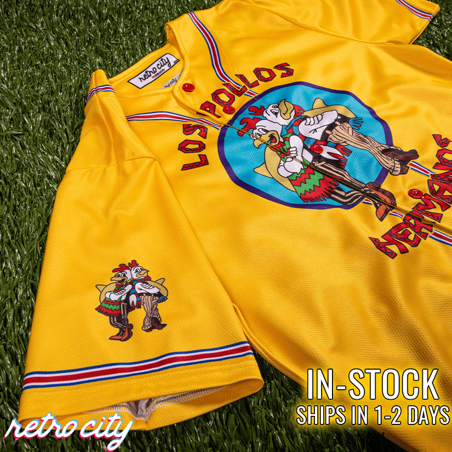 Los Pollos Hermanos Gus Fring Full-Button Baseball Jersey *IN-STOCK*