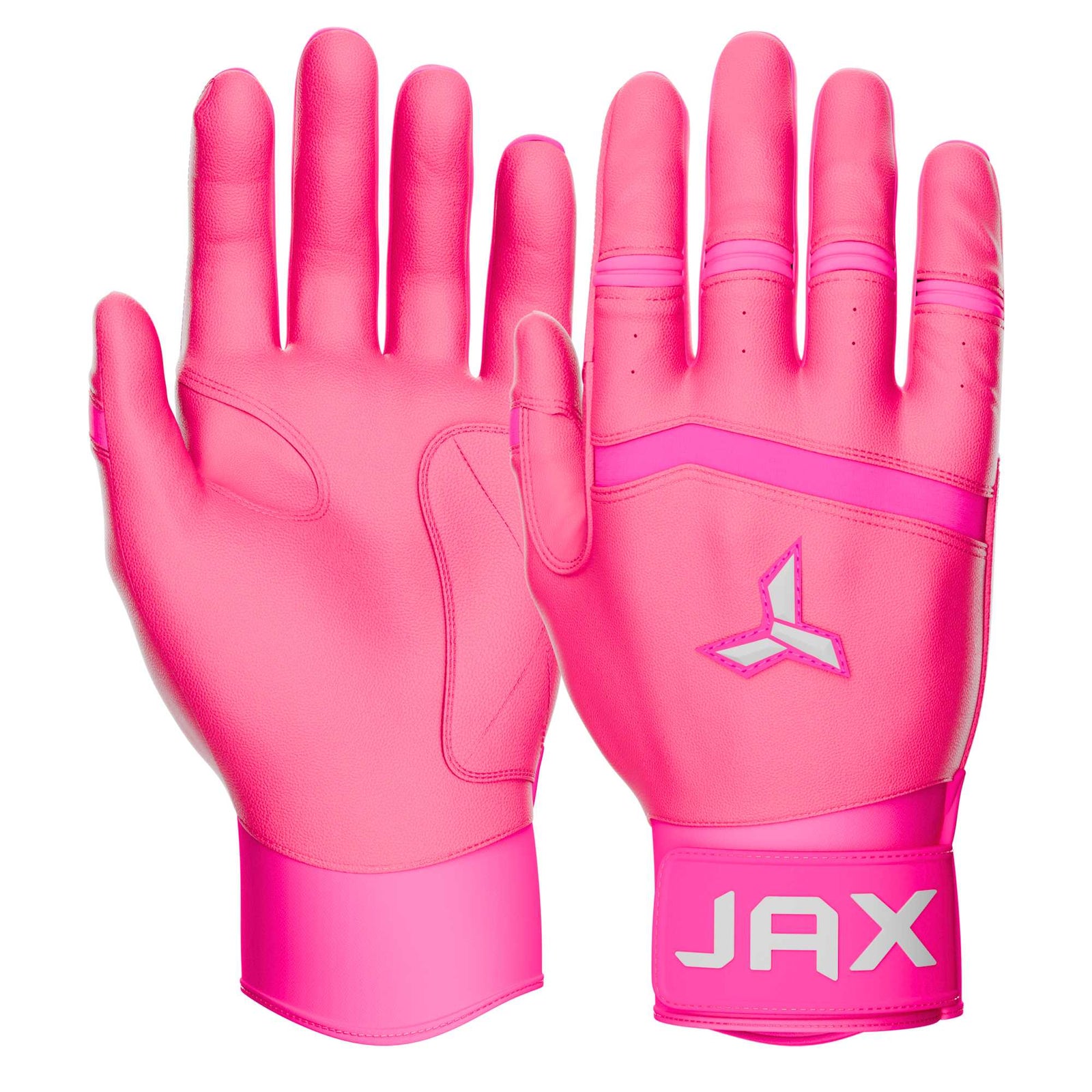 Jax Pink Pro Cuff Batting Gloves