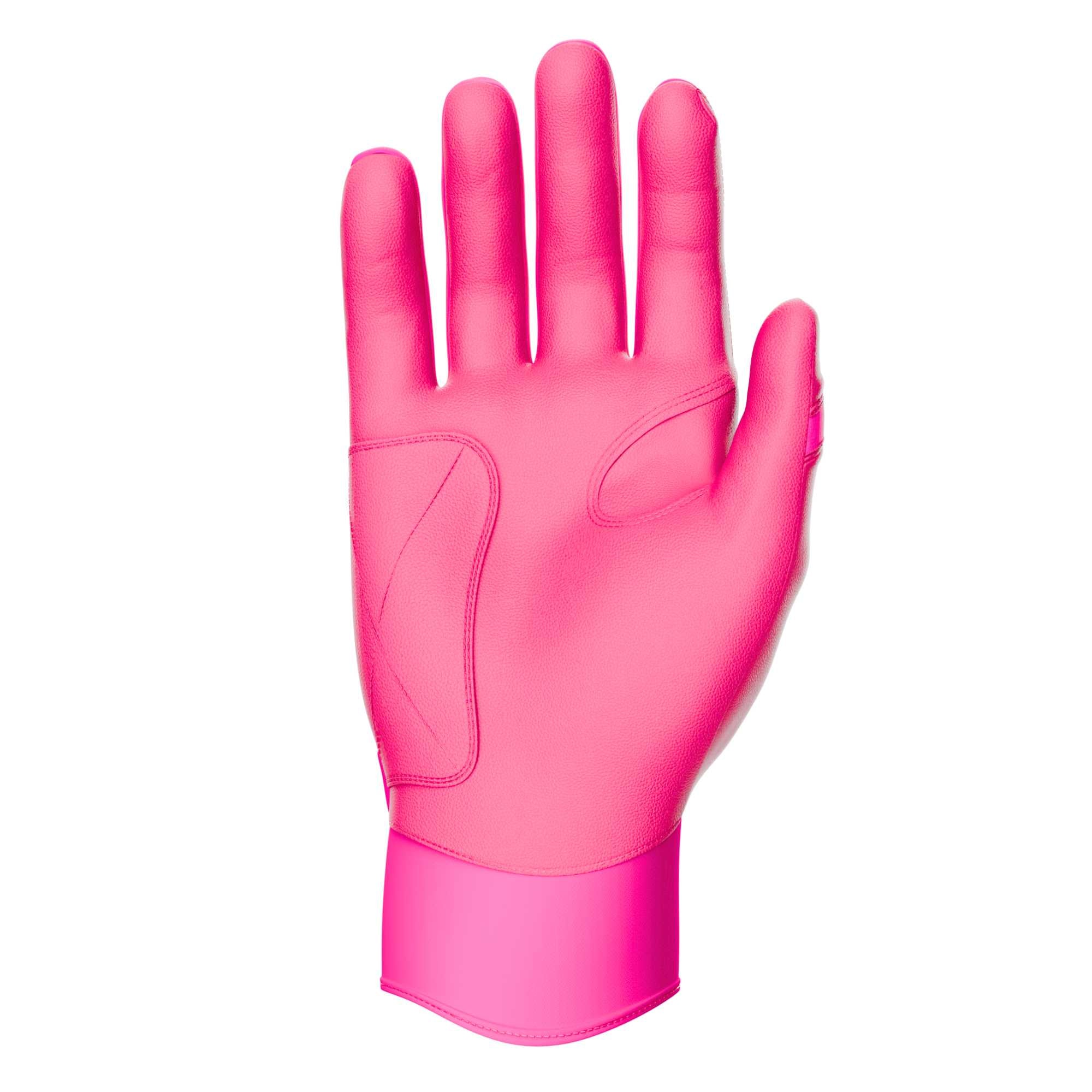 Jax Pink Pro Cuff Batting Gloves