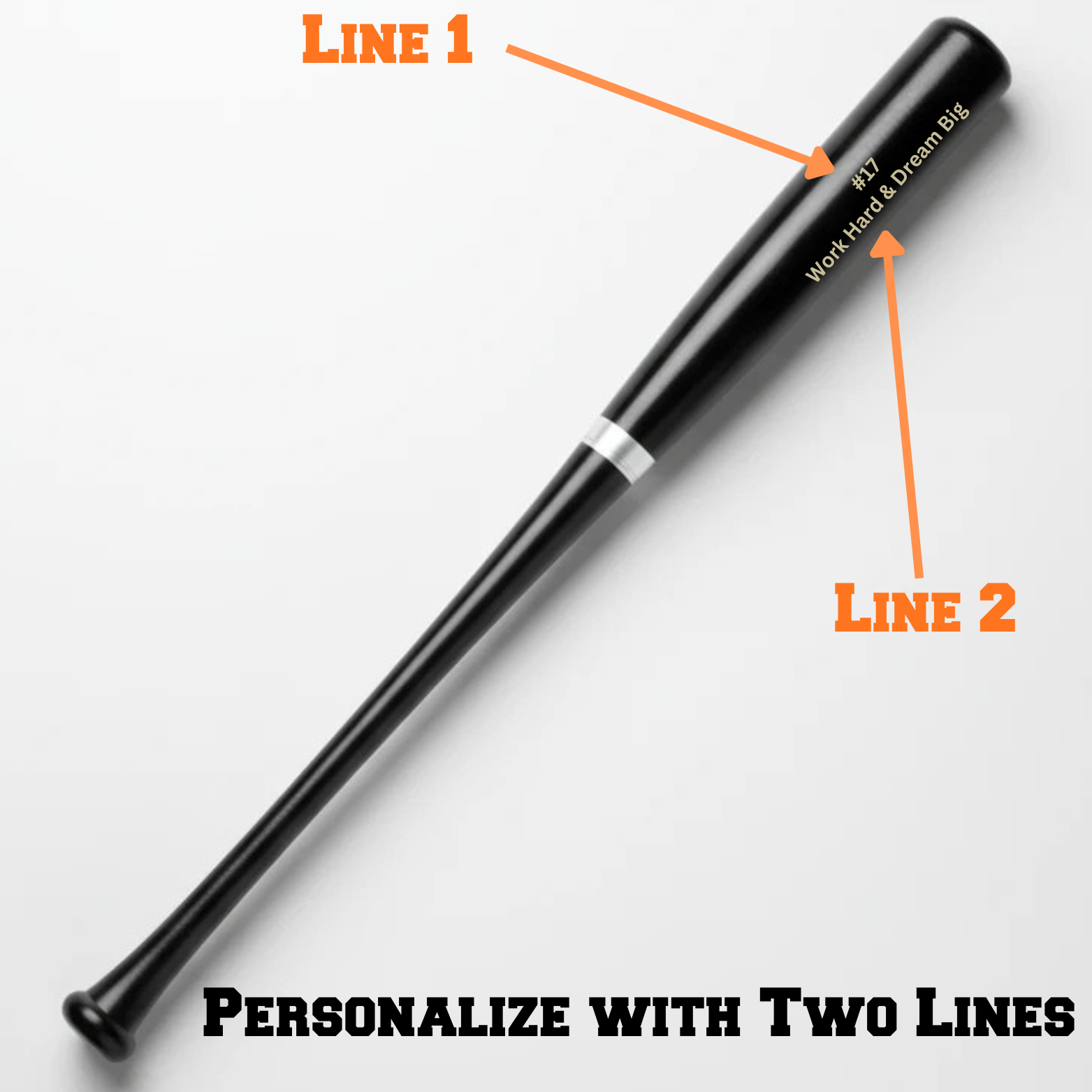 Personalized Rawlings Baseball Bat