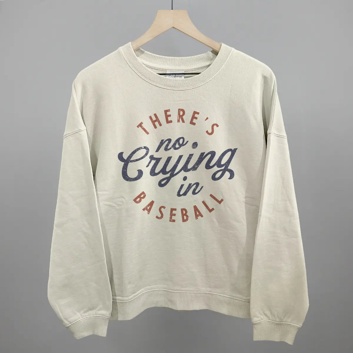 There's No Crying In Baseball Shirt