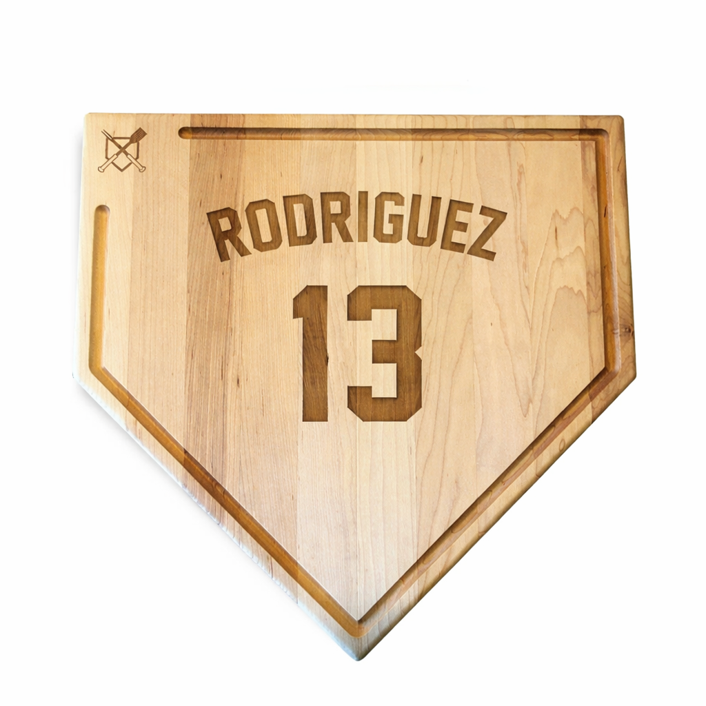 Baseball Plate Cutting Board