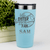 Teal Baseball Tumbler With Cheering From The Sidelines Sister Design