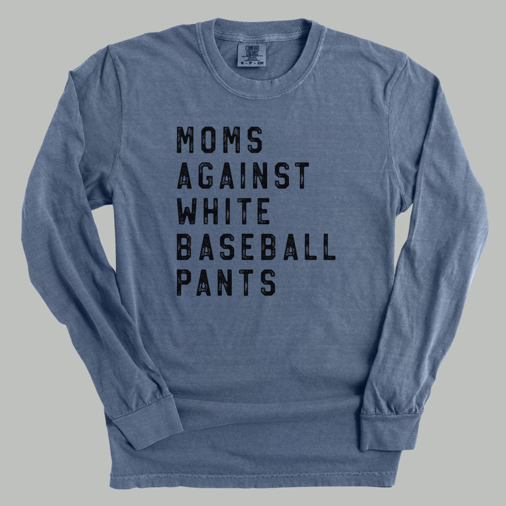 Moms Against White Baseball Pants